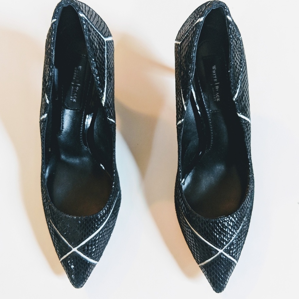White House Black Market | "TOBY" Black Heels | 6